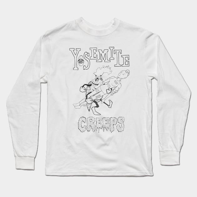 Yosemite Creeps - Bug and Mannequin Long Sleeve T-Shirt by YosemiteNoise